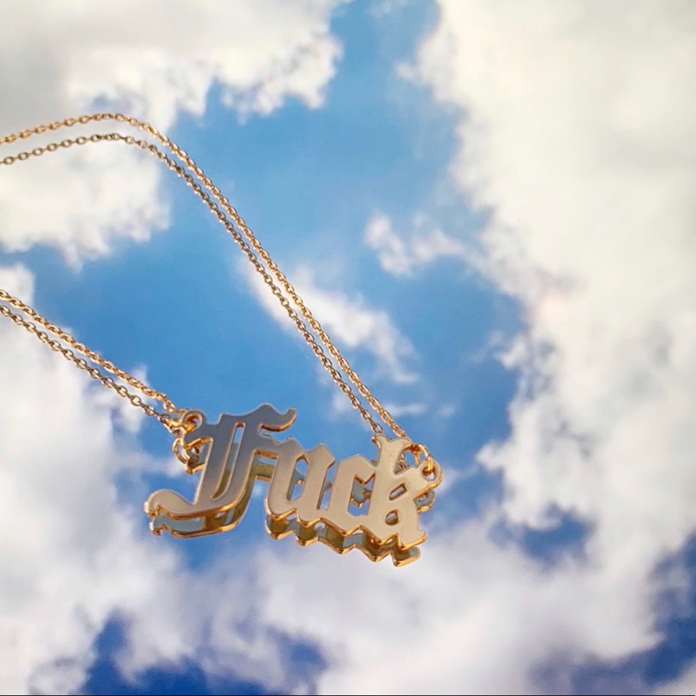 Fuck necklace